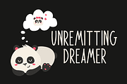Delighted Panda Typeface, a Script Font by Seemly Fonts (Thumbnail 2 of 5)