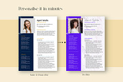 CANVA Resume Template / CV Set, a Resume Template by RWstudio (Thumbnail 7 of 8)