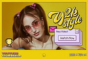 Y2k YouTube Thumbnails, a Social Media Template by Andrew Skoch Design (Thumbnail 3 of 7)
