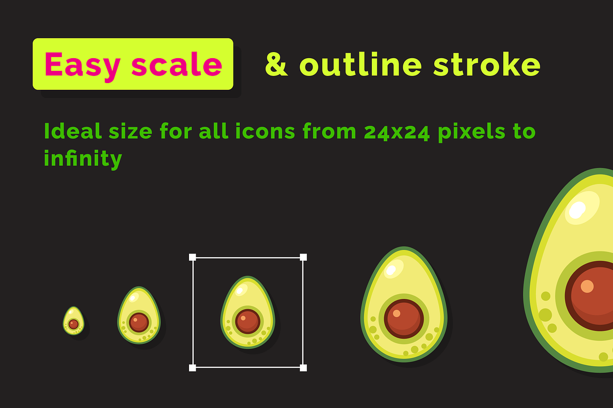 Fruits and Vegetables Icons, an Icon by Amazing Custom Icons (Photo 6 of 6)