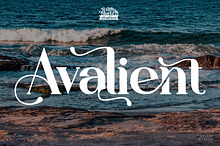 Avalient - Serif Typeface Font