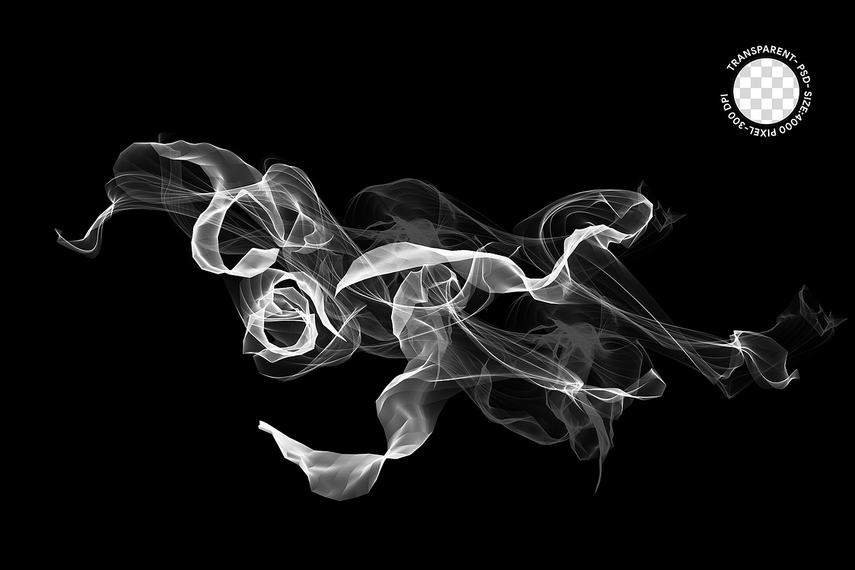 Transparent Smoke PNG & PSD Pack, a Texture Graphic by MRI STUDIO (Photo 10 of 14)