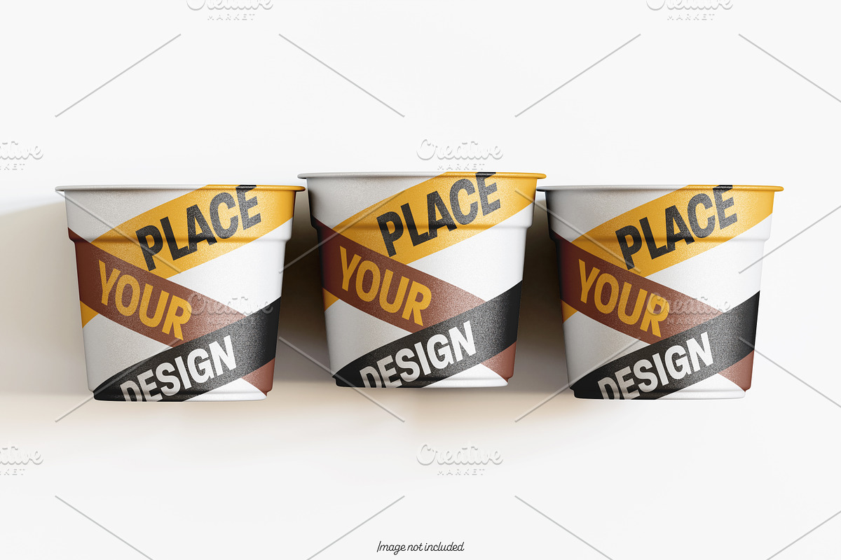 Realistic Cup ice cream mockup V2, a Cups & Container Mockup by Ambo Ampeng (Photo 18 of 26)