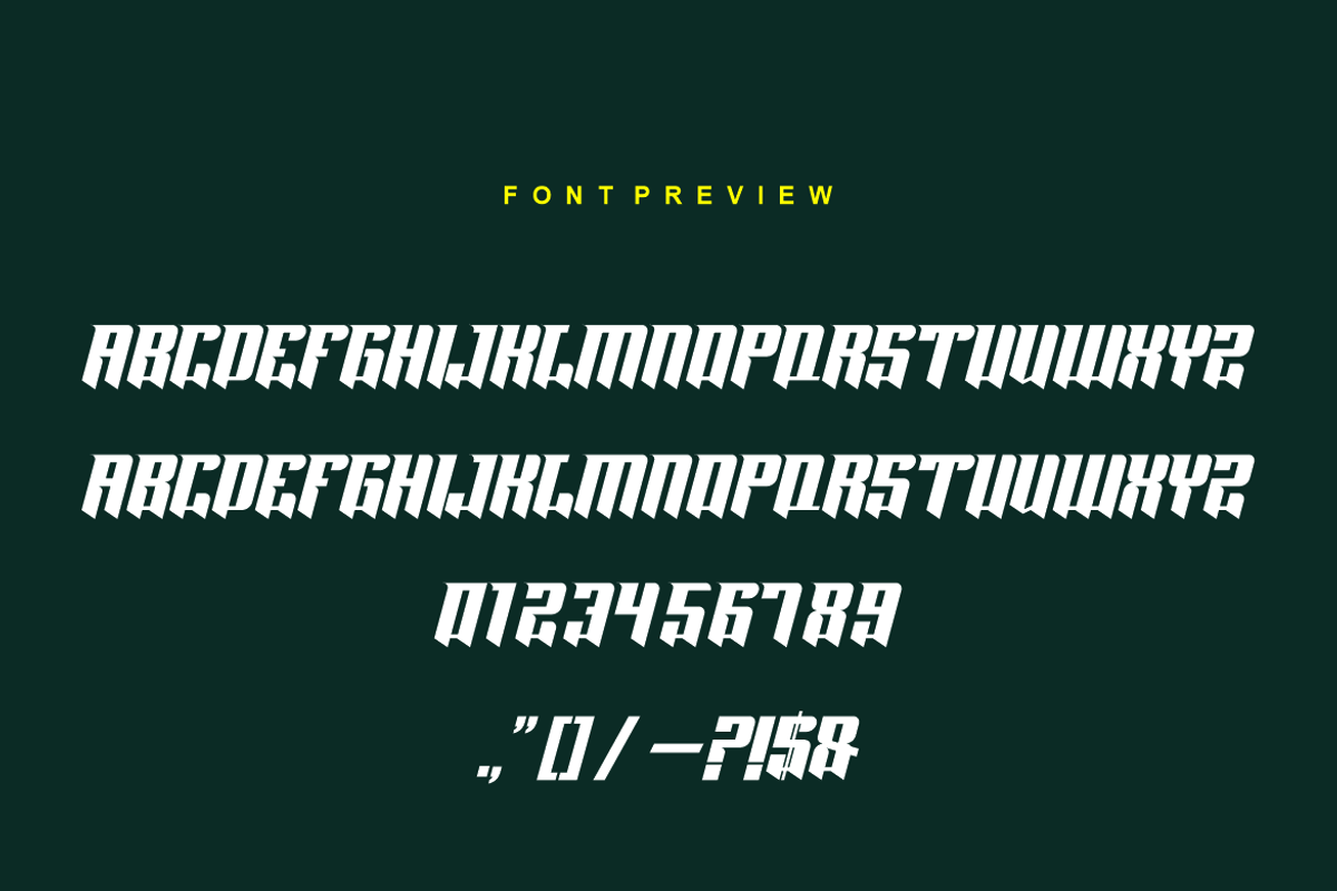 Jumpros - Font, a Sans Serif Font by artchiles_design (Photo 4 of 5)