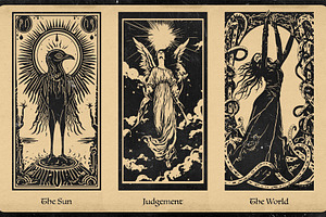 22 Tarot Patterns Of Major Arcana