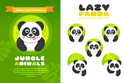 Jungle Animals Vector Illustration, an Animal Illustration by dimpo ⚡️ ART ® (Thumbnail 2 of 5)