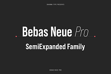 Bebas Neue Pro - SmE Family