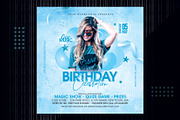 Birthday Party Flyer Template, a Templates & Theme by MithilaCreation (Thumbnail 2 of 5)