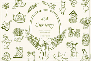 Whimsical Set Cozy Spring
