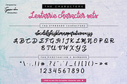 Lestarrie Monoline Font, a Script Font by Typoerba (Thumbnail 5 of 8)