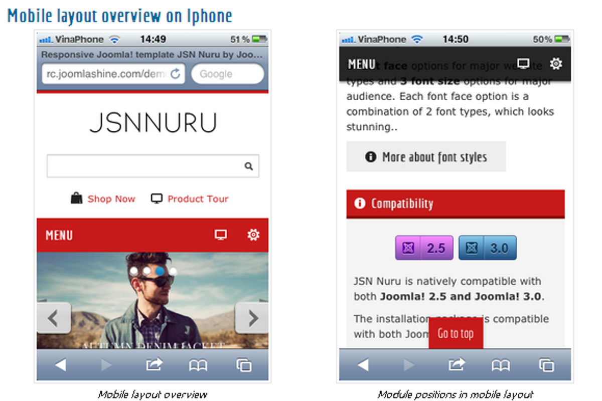 JSN Nuru - Joomla E-commerce Theme, a Websites & App Template by JoomlaShine (Photo 5 of 5)
