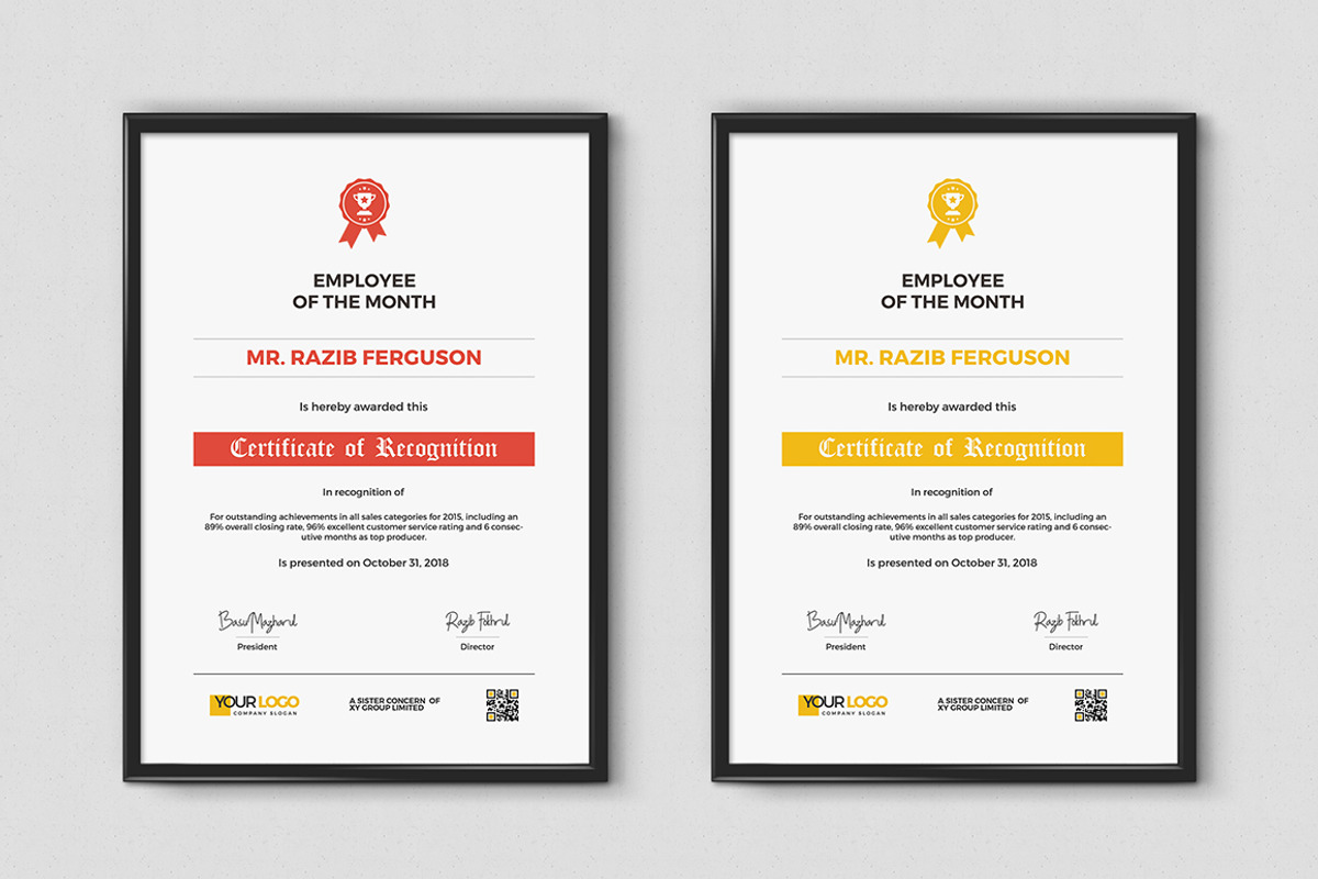 Certificate, a Stationery Template by Rongmistiry (Photo 5 of 5)