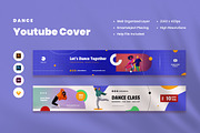 Dance Youtube Cover, a Social Media Template by Rahardi Creative (Thumbnail 1 of 4)