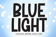 Blue Light | Script Font, a Script Font by Scratchones (Thumbnail 1 of 8)