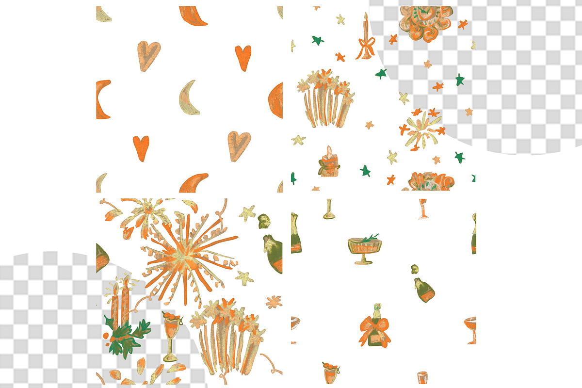 Wax Crayons Starlight Night Seamless, a Pattern Graphic by Lucyinyourheart (Photo 2 of 10)