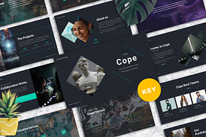 Cope - Minimal Keynote Templates