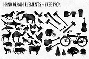 Exclusive Animals & Elements + Extra, an Animal Illustration by Creative Media Co (Thumbnail 2 of 5)