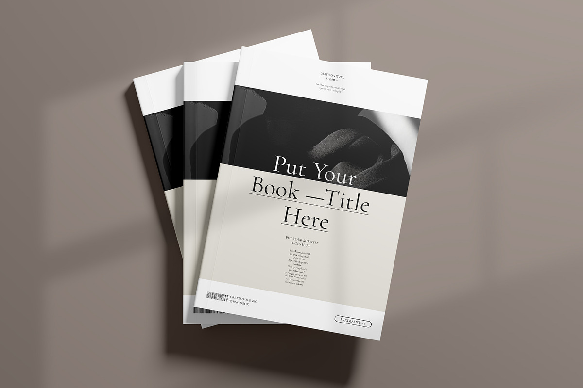 Book Layout & Magazine Template, a Brochure Template by Olion Lora (Photo 2 of 24)