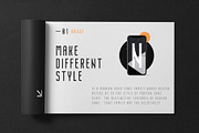 Nordin - Condensed Sans Serif Font, a Sans Serif Font by Craft Supply Co. (Thumbnail 2 of 11)