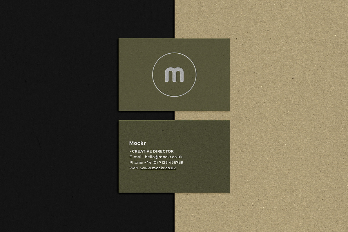 Natural Stationery Mockup Psd, a Print Template by Mokr (Photo 3 of 5)