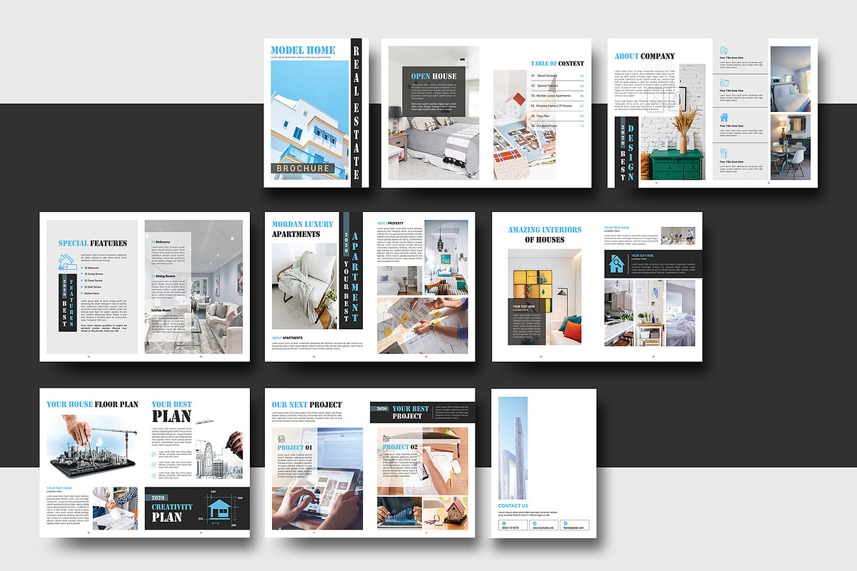 Real Estate Brochure, a Brochure Template by crazyOWL (Photo 11 of 11)