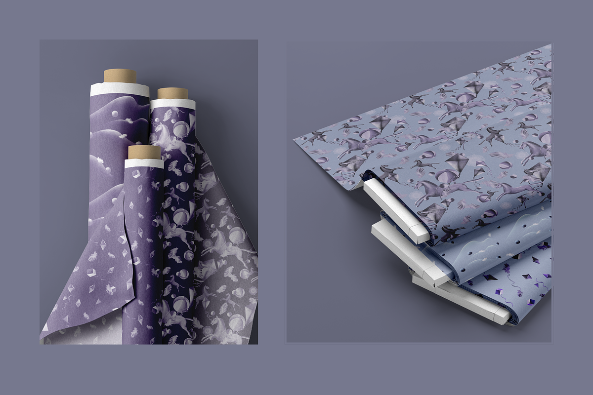 Sweet Dreams Clipart & Patterns, a Decorative Illustration by StudioLapis (Photo 6 of 6)
