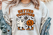 Better Together Pumpkin Ghost Hallow, an Illustration by Sublimation Artist (Thumbnail 3 of 9)