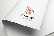 Ai Play Button Logo, a Branding & Logo Template by Design_Planet (Thumbnail 4 of 4)