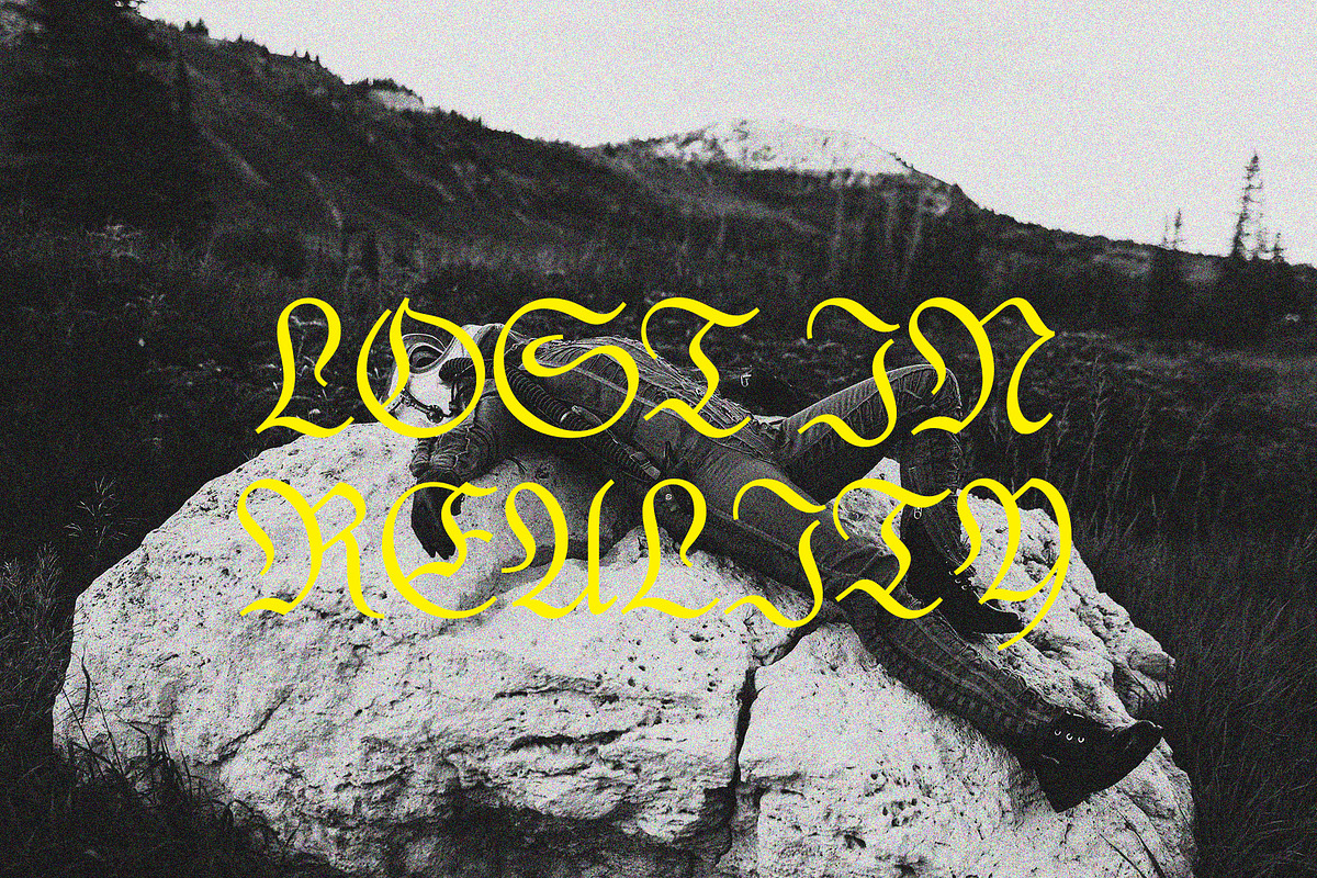 ED Vitinia, a Blackletter Font by Emyself Design (Photo 2 of 10)