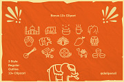 Hida - Hindi Cute Typeface, a Font by delipensil (Thumbnail 7 of 10)