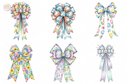 Pastel Easter Bow PNG Clipart Cute., an Object Illustration by KennedyStudio (Thumbnail 3 of 5)
