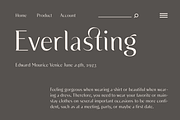 Florania; Elegant Font, a Sans Serif Font by Eko Bimantara (Thumbnail 11 of 13)