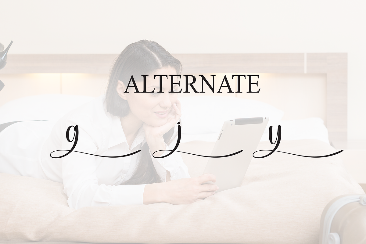 Stayhome | Script Font, a Handwritten Font by Scratchones (Photo 8 of 9)