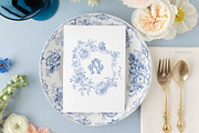 Peony Wedding Crest, an Object Graphic by Encre Studio (Thumbnail 4 of 5)