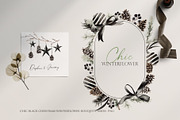 Watercolor clipart - Black Christmas, an Object Illustration by Beigetime (Thumbnail 6 of 9)