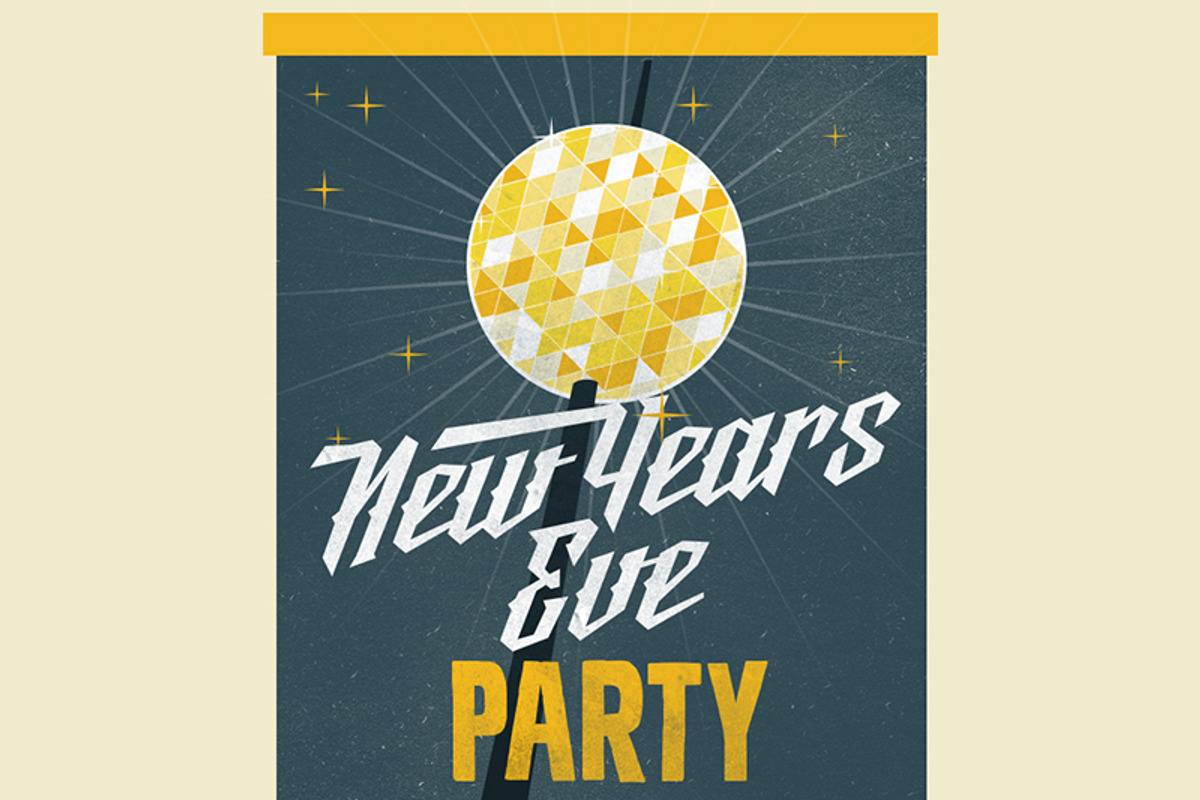 New Year's Eve Party Flyer, a Flyer Template by Ryder Doty (Photo 2 of 4)