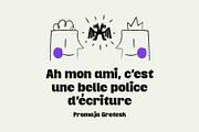 Promaja - Grotesk Type, a Sans Serif Font by Kulturë Type (Thumbnail 2 of 9)