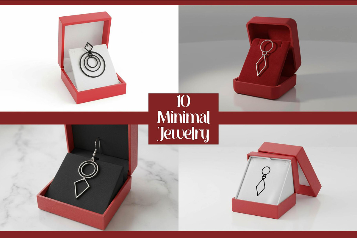 Minimal Jewelry, an Object Graphic by Designer_Momina (Photo 1 of 5)