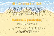 Retro Beach is a retro groovy font, a Sans Serif Font by Brown Cupple (Thumbnail 6 of 7)