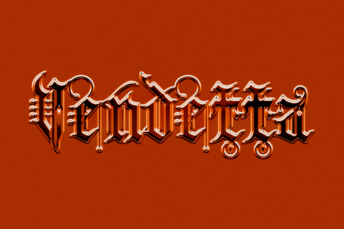 Y2K Embossed 3D Text Effect, a Layer Style Add-On by Vermeulen Design Studio (Photo 4 of 7)