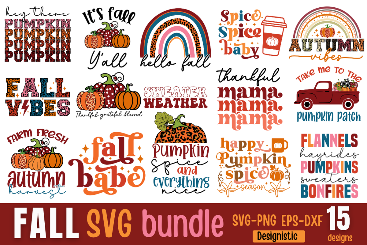 Fall SVG Bundle, Autumn SVG Bundle, an Object Graphic by Design's Dark (Photo 13 of 16)