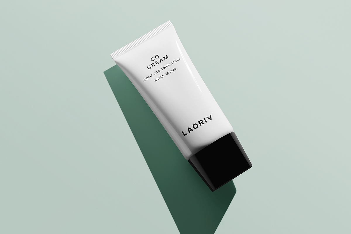 Logo Mockup Face & Hand Cream, a Packaging Mockup by Asylab (Photo 1 of 8)