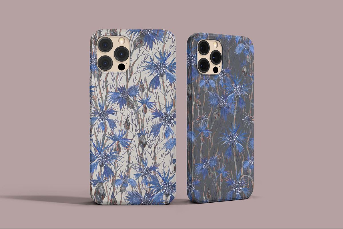 Pattern Cornflowers, an Illustration by PASHKOVA (Photo 10 of 14)