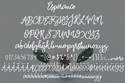Esperance | Handwritten Font, a Script Font by Artstudio (Thumbnail 6 of 7)