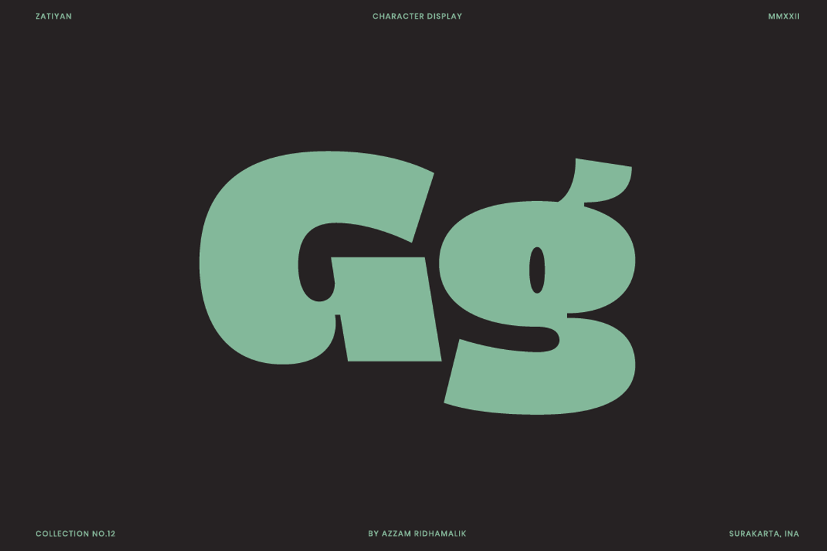 Zatiyan - Display Font, a Font by Zarma Type (Photo 2 of 12)