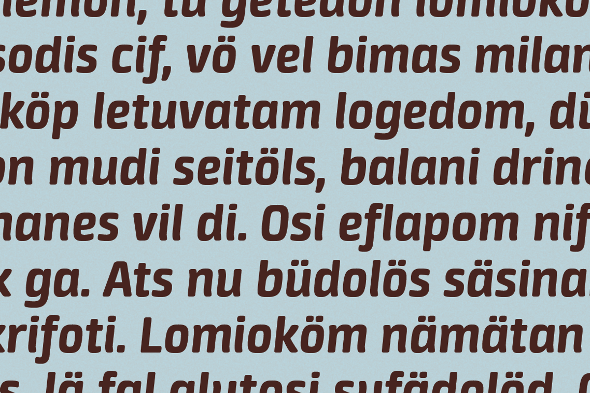 Neuron extrabold italic preview 2