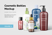 Cosmetic Bottles Mockup Vol.4, a Cups & Container Mockup by Kotulsky Mockups (Thumbnail 1 of 4)