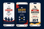 International Workers Day Story, a Social Media Template by MightyDesign (Thumbnail 1 of 8)