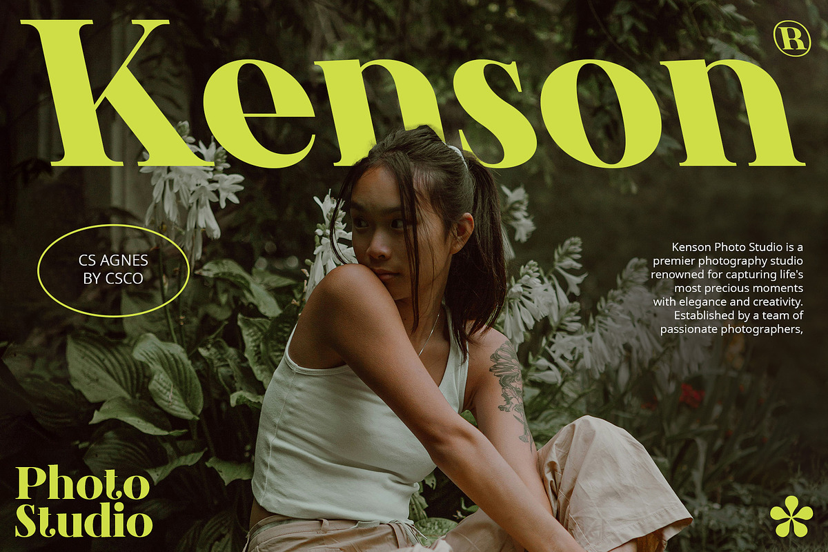 CS Agnes – Serif Font, a Serif Font by Craft Supply Co. (Photo 6 of 8)