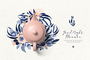 Good Night Flowers, a Decorative Illustration by Webvilla Studio (Thumbnail 5 of 5)